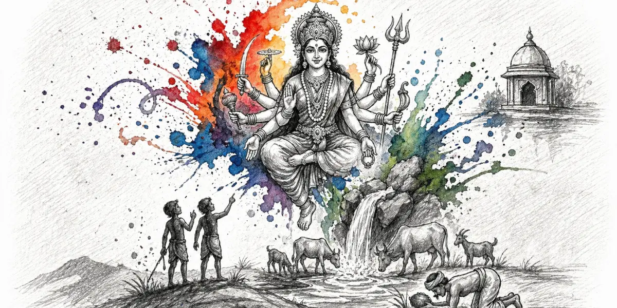 The Goddess Who Summoned a Spring